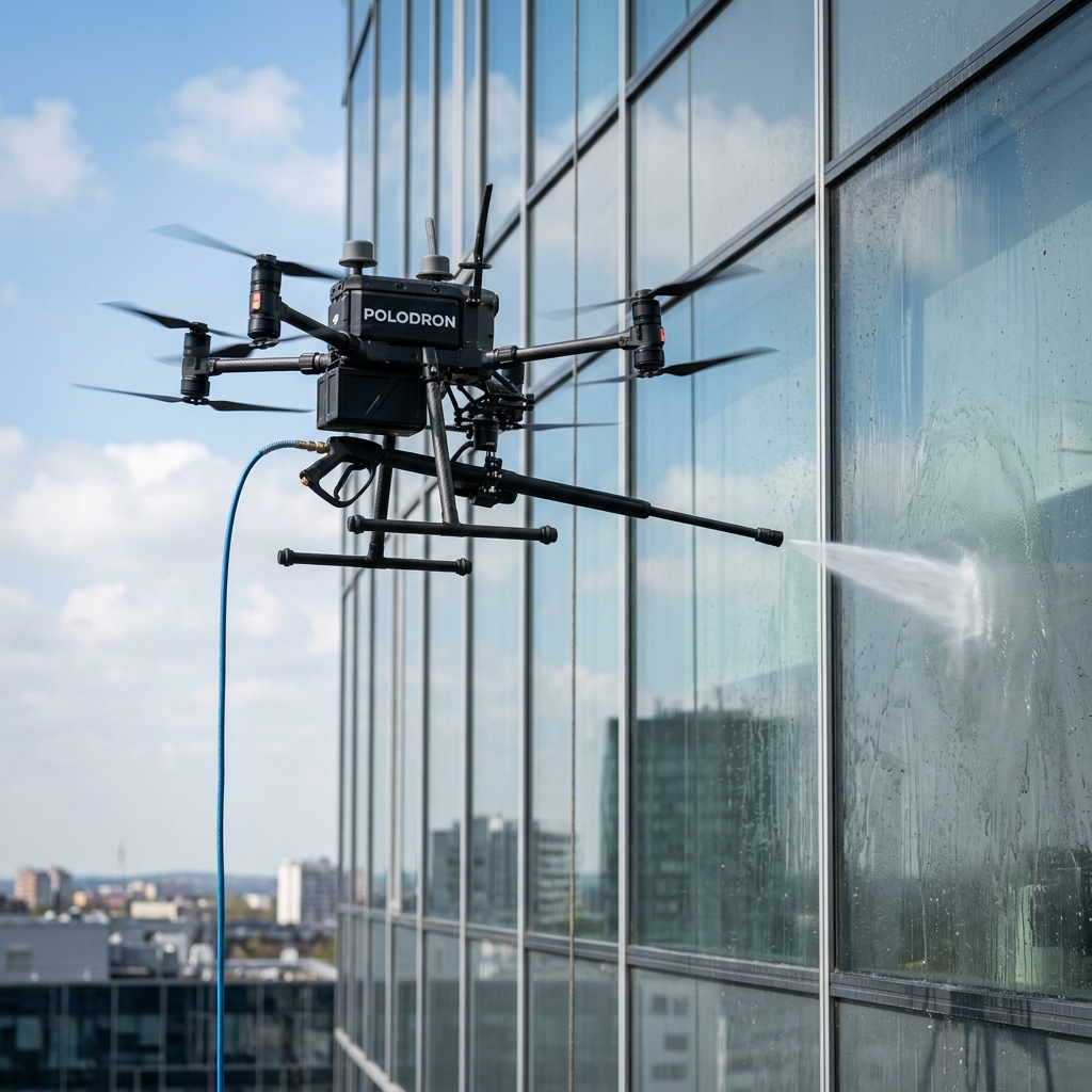 Specjalistyczny dron czyszczący DJI Matrice 350 POLODRON