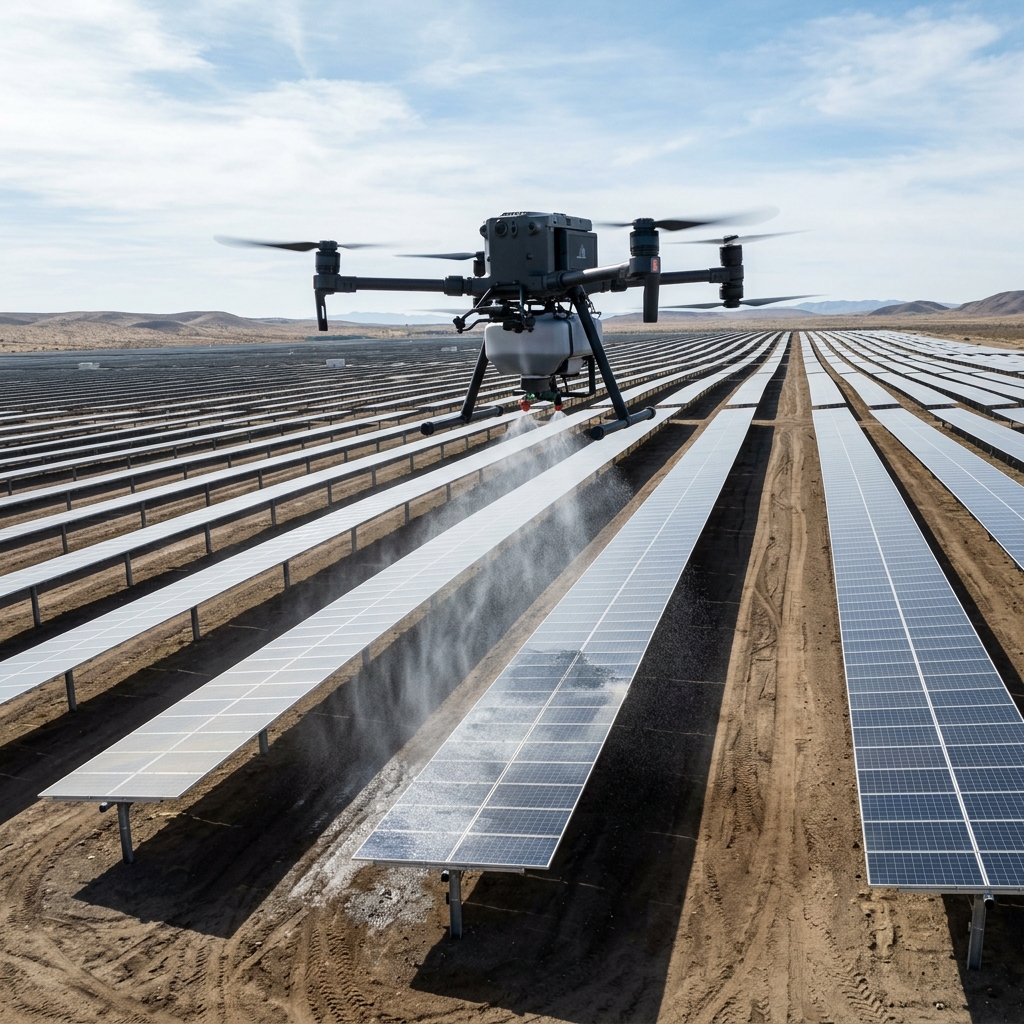 POLODRON Solar Real Life Scene